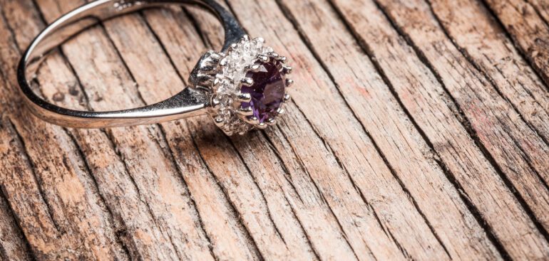 Halloween diamond ring
